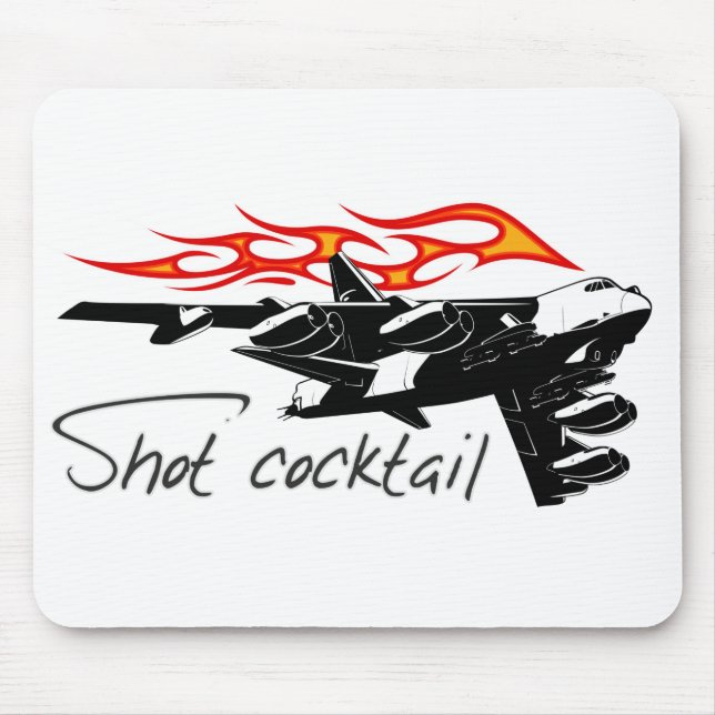 Cartoon aeroplane mouse pad (Front)