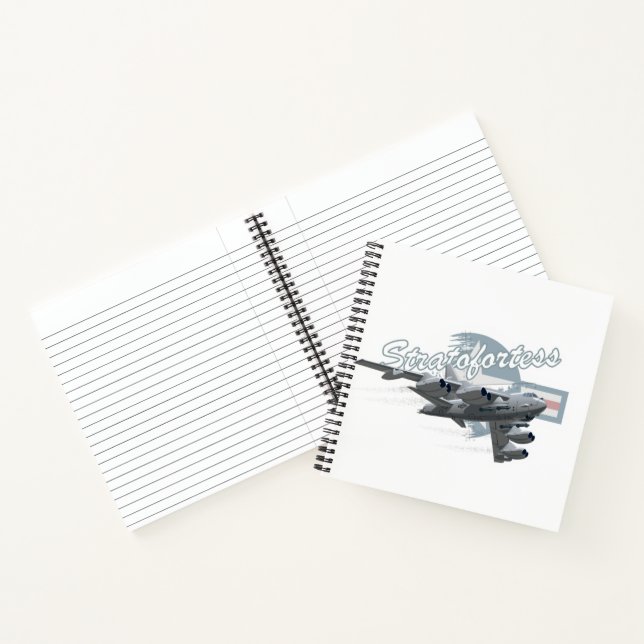 Cartoon aeroplane notebook (Inside)