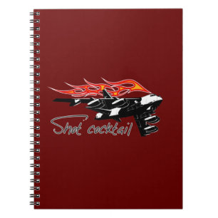 Cartoon aeroplane notebook