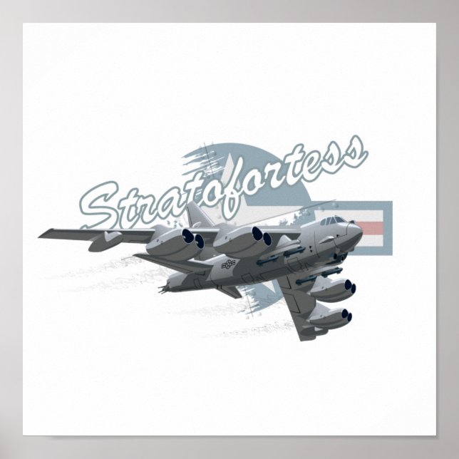 Cartoon aeroplane poster (Front)