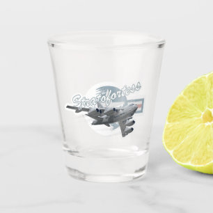 Cartoon aeroplane shot glass