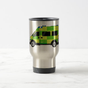 Cartoon Ambulance Travel Mug
