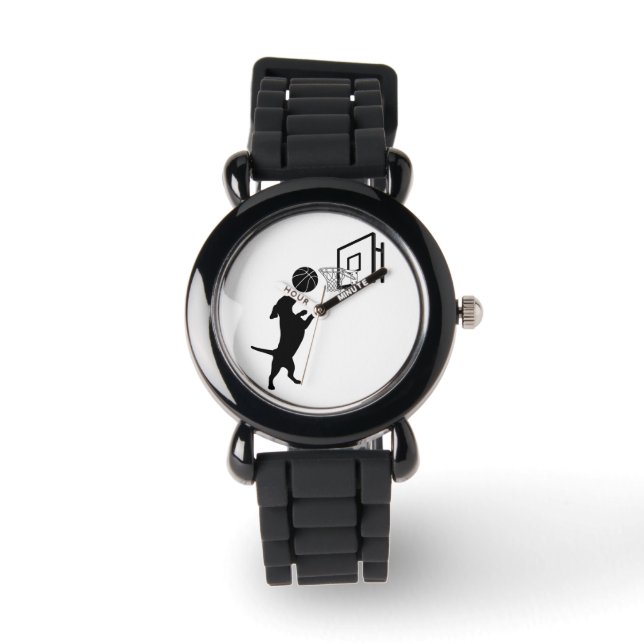 Cartoon Animal Basketball Watch (Front)