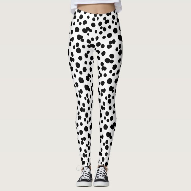 Cartoon Animal Texture Leggings (Front)