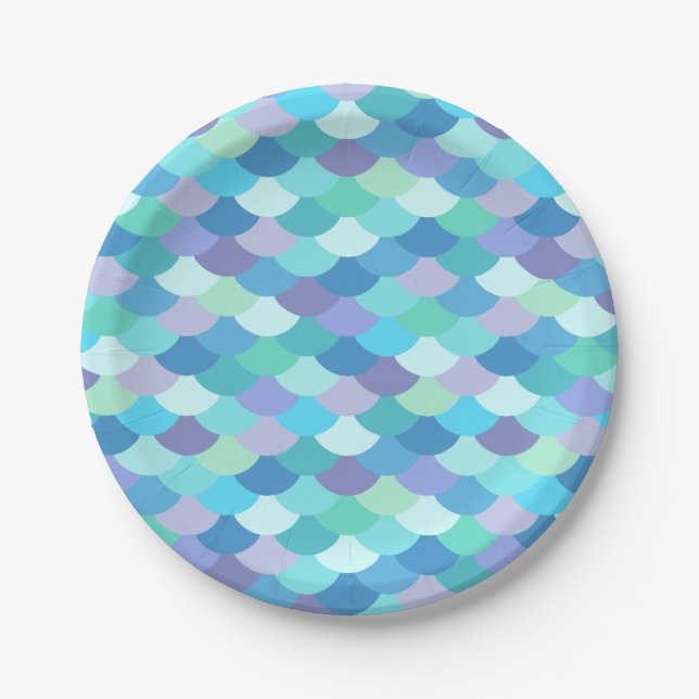 Cartoon Animal Texture Paper Plate (Front)