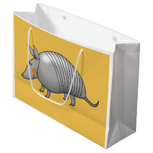 cartoon armadillo large gift bag