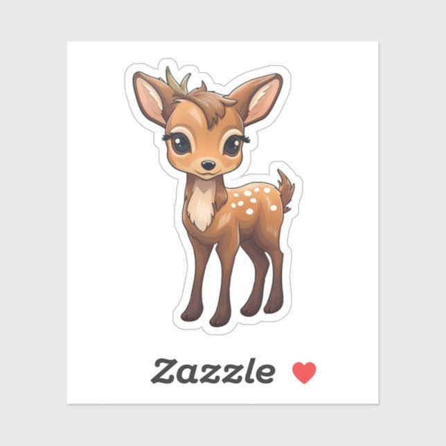 Cartoon baby deer (Sheet)