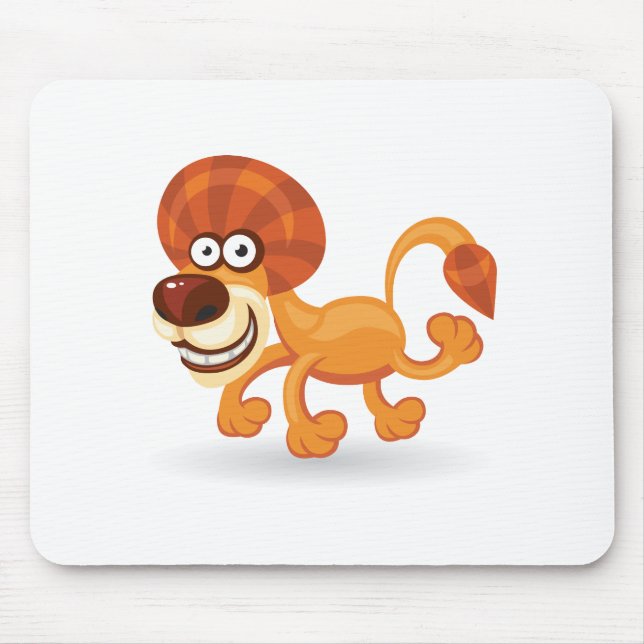 Cartoon baby Lion Mouse Pad (Front)