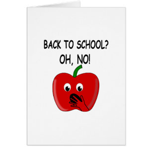 Cartoon Back To School Apple