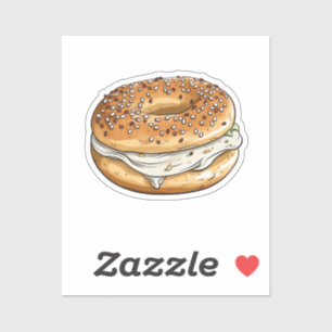 Cartoon bagel