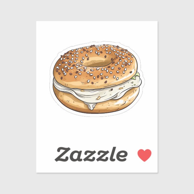 Cartoon bagel (Sheet)
