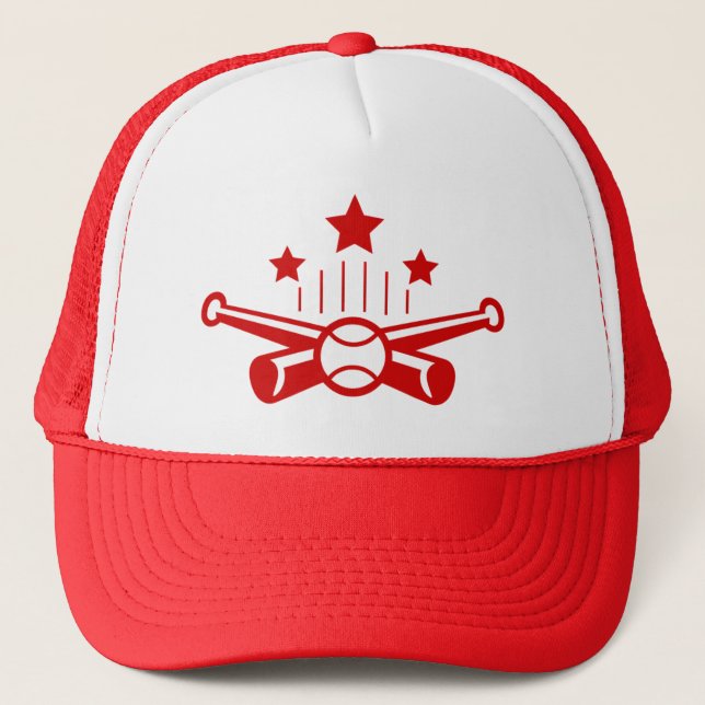 Cartoon Baseball Hat (Front)