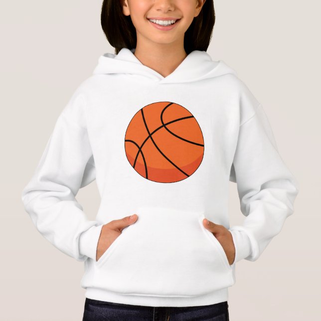 Cartoon Basketball Ball (Front)