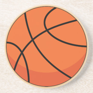 Cartoon Basketball Ball Coaster