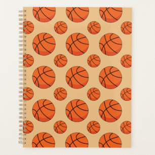 Cartoon Basketball Ball Planner