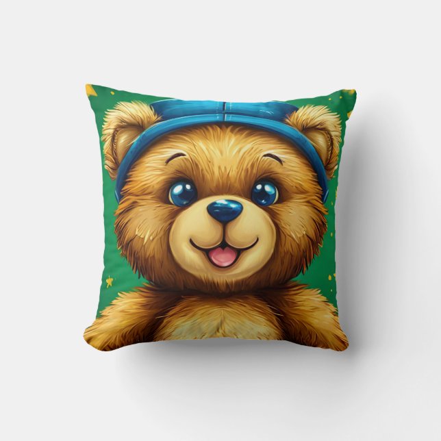 Cartoon bear cushion (Front)