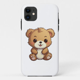 Cartoon bear illustration Case-Mate iPhone case