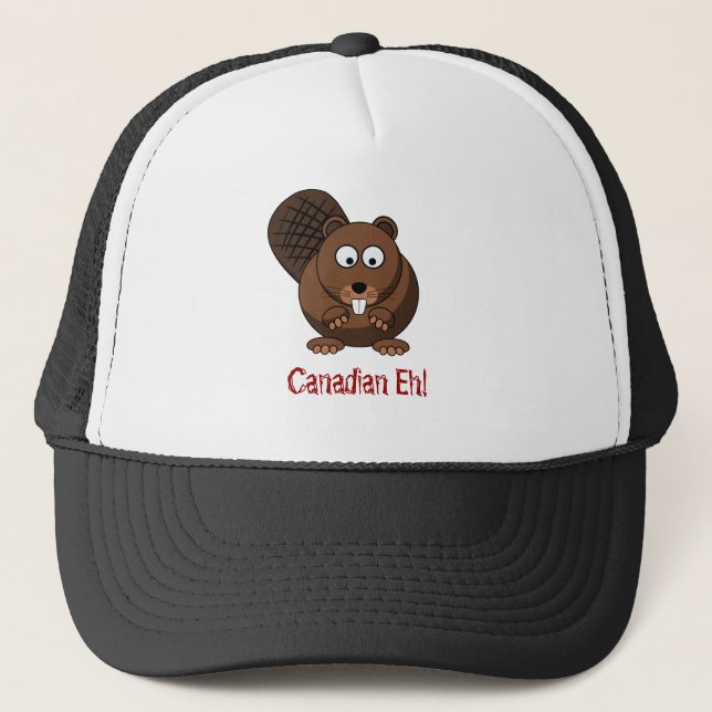 Cartoon Beaver Hat (Front)