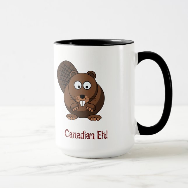 Cartoon Beaver Mug (Right)