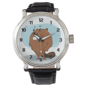 Cartoon Beaver Watch