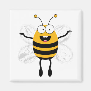 Cartoon Bee Magnet