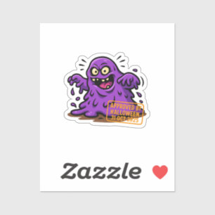 Cartoon Blob – Approved by Halloween