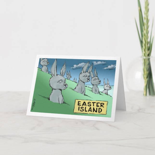 Cartoon Bon Voyage on your cruise. Holiday Card (Front)