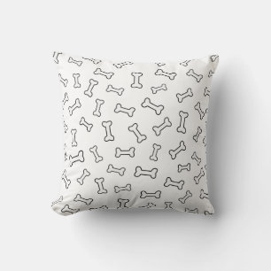 Cartoon Bone Pattern Cushion