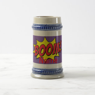 Cartoon Boom Thunder_Cove Beer Stein