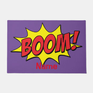 Cartoon Boom Thunder_Cove  Doormat