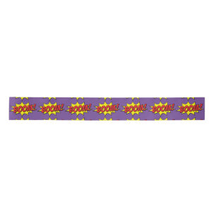 Cartoon Boom Thunder_Cove  Satin Ribbon