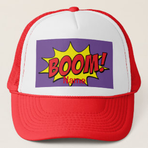 Cartoon Boom Thunder_Cove Trucker Hat
