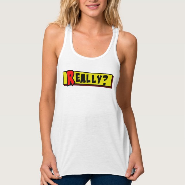 Cartoon box really singlet (Front)