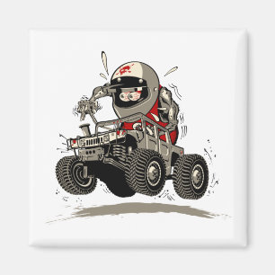 Cartoon Buggy Magnet