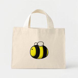 Cartoon Bumble Bee Mini Tote Bag