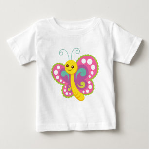 Cartoon Butterfly Baby T-Shirt