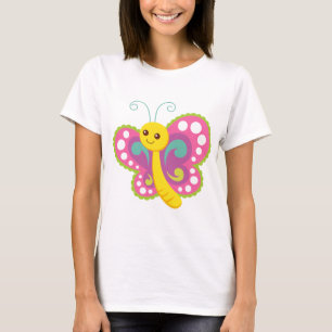 Cartoon Butterfly T-Shirt