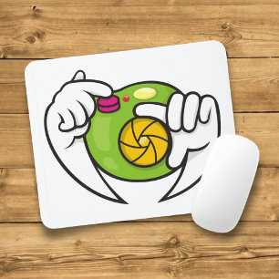 Cartoon Camera Mouse Pad