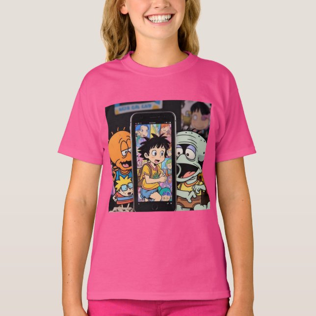 Cartoon Camera Squidward T-Shirt (Front)