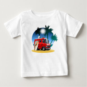 Cartoon Camper Baby T-Shirt