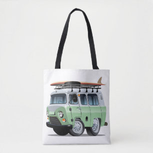 Cartoon Camper Tote Bag