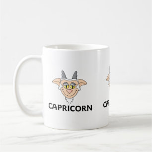 Cartoon Capricorn Goat Coffee Mug
