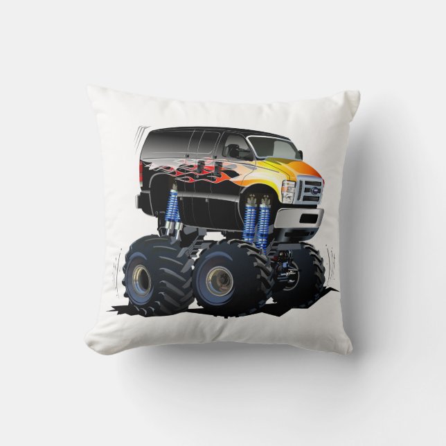 Cartoon car cushion (Front)