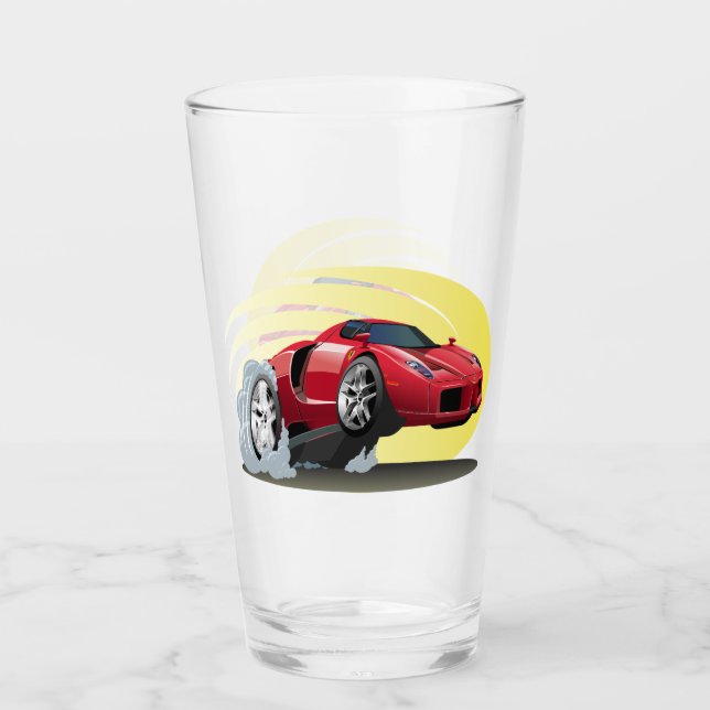 Cartoon car glass (Front)