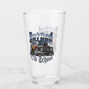 Cartoon car glass