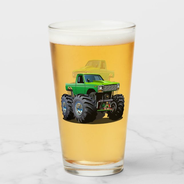 Cartoon car glass (Front Filled)