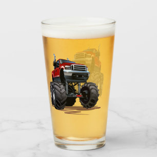 Cartoon car glass