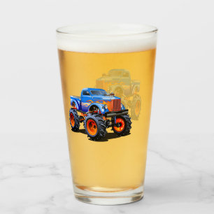 Cartoon car glass