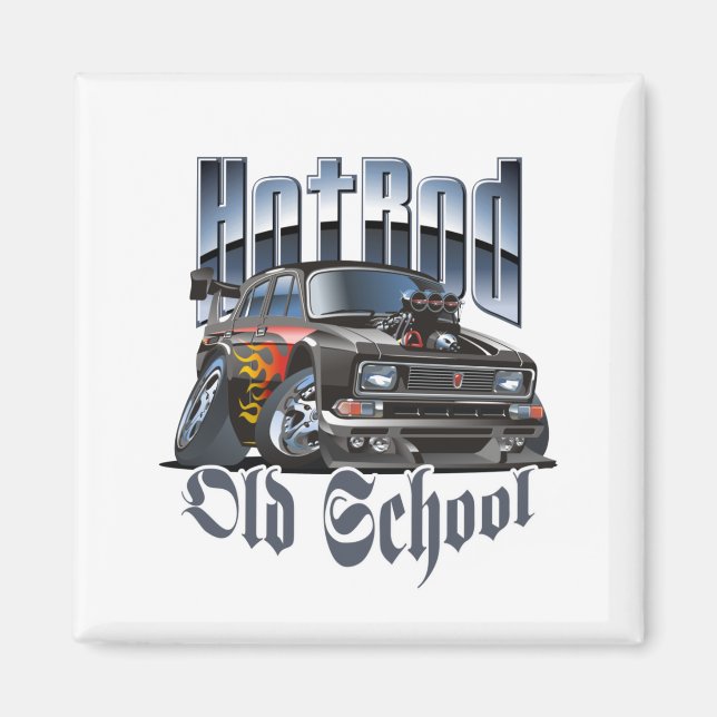 Cartoon car magnet (Front)