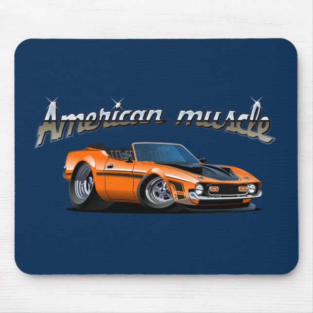 Cartoon car mouse pad (Front)
